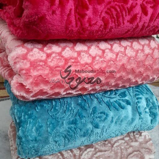 پتوی مسافرتی یکنفره ژله ای نرم گلبافت فلورا بهترین قیمت