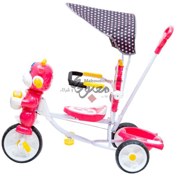 سه چرخه دلیجان مدل ماتادور (matador) طرح حیوانات رنگ قرمز2